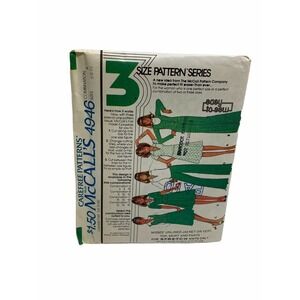 McCALL'S Sewing PATTERN 4946 Misses JACKET VEST TOP FLARED SKIRT & PANTS 6-10